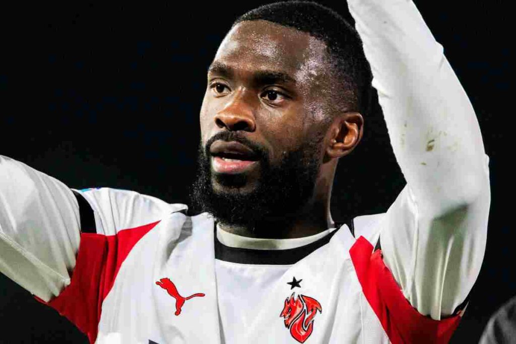 Tomori esulta in partita