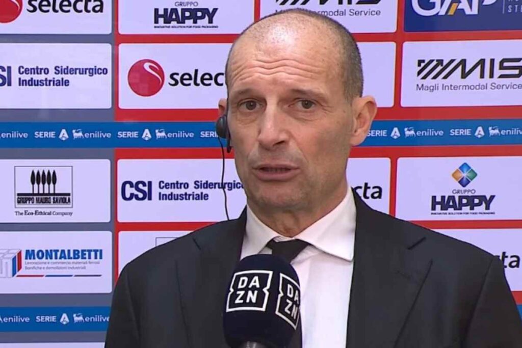 Allegri dopo Cremonese-Milan