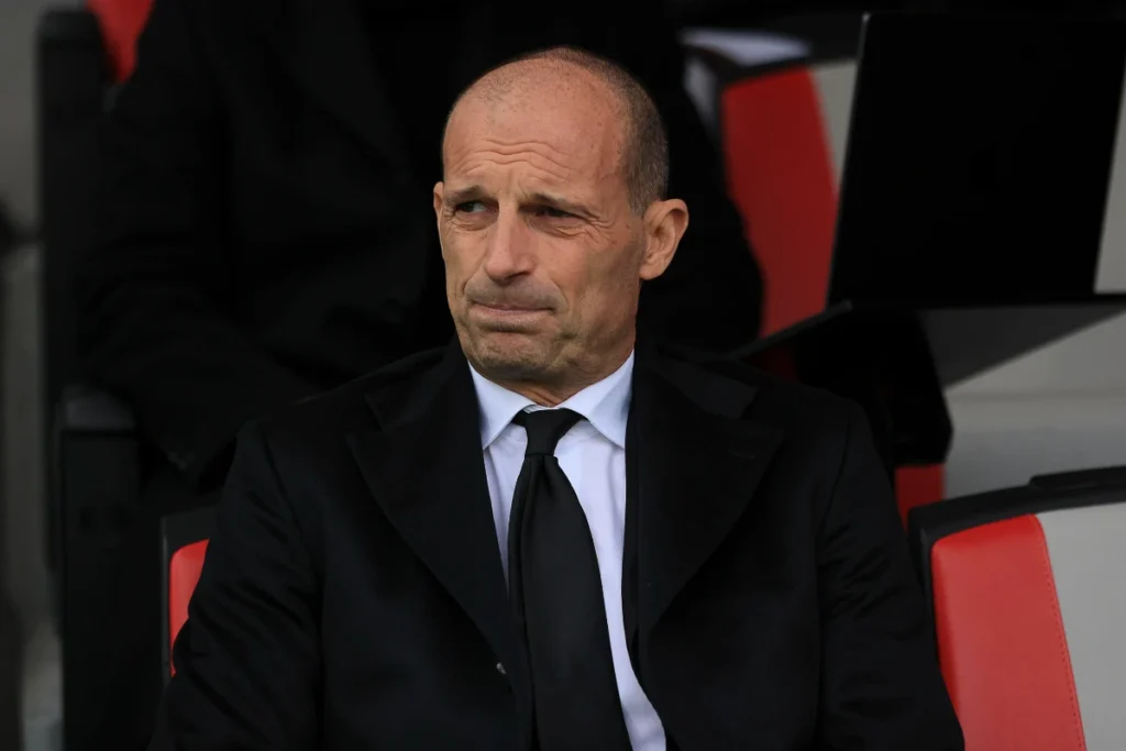 Allegri in panchina