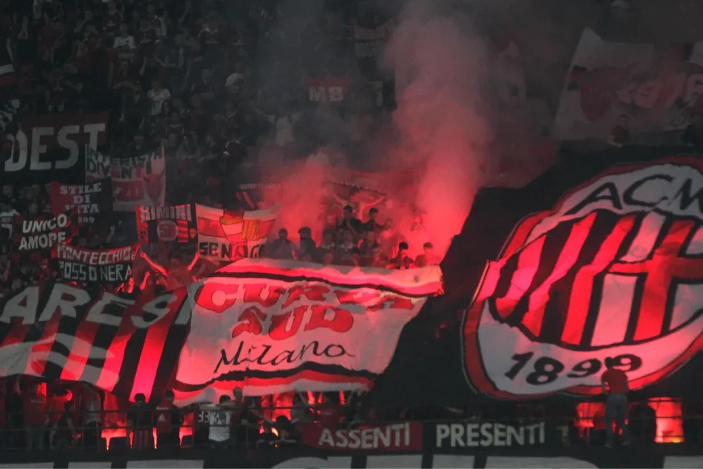 Curva Milan in protesta verso le Istituzioni