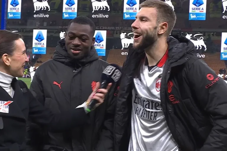 Fofana e Pavlovic a DAZN post Milan-Torino.