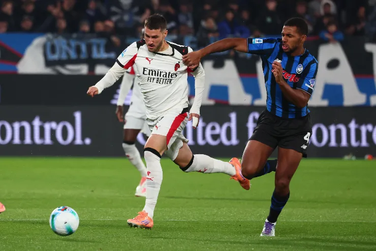 Gimenez contro l'Atalanta