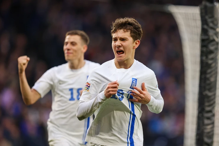 Konstantinos Karetsas in campo