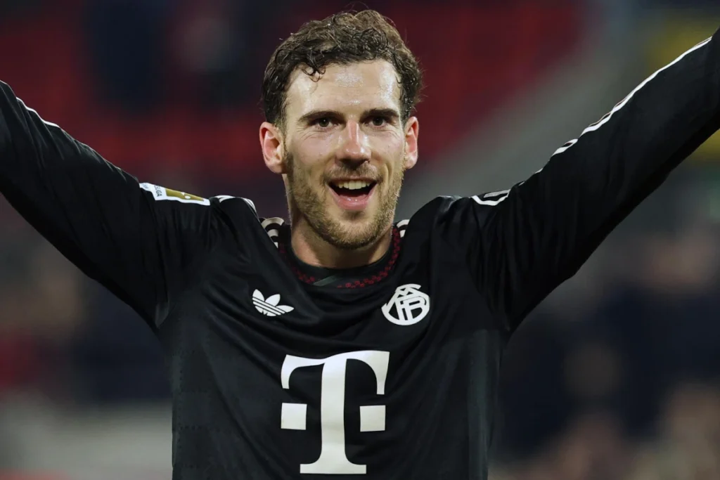 Leon Goretzka con la maglia del Bayern Monaco