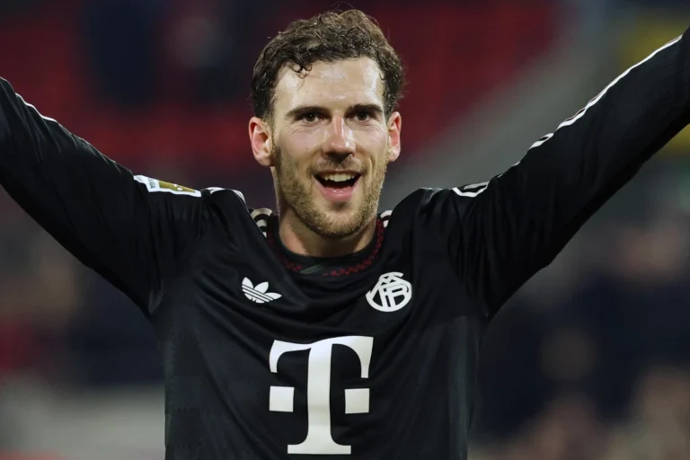 Leon Goretzka con la maglia del Bayern Monaco