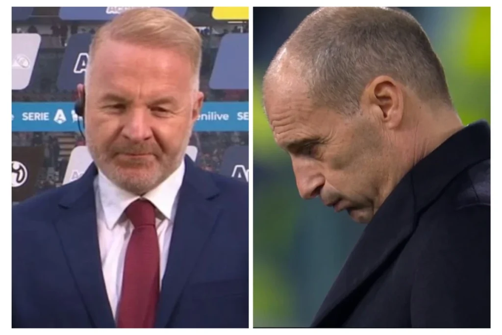 Igli Tare, DS del Milan, e Massimiliano Allegri, allenatore del Milan