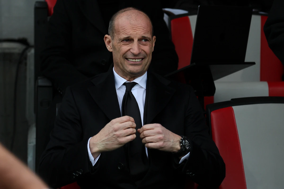 Il tecnico del Milan Massimiliano Allegri