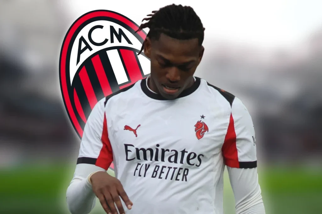 Rafael Leao in primo piano