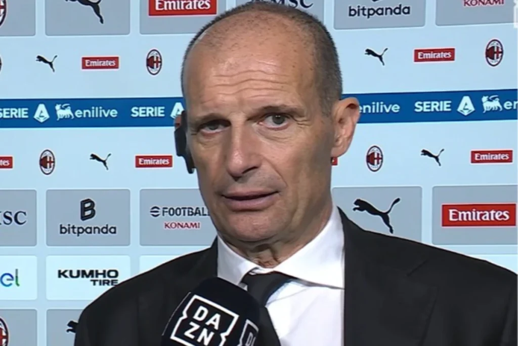 Il Milan crolla contro l'Udinese. Le parole di Allegri sono un manifesto.