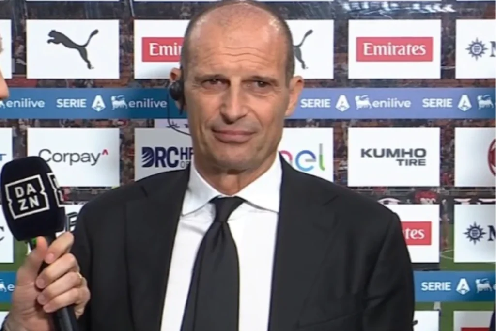 Massimiliano Allegri parla di Rafa Leao e il calciomercato del Milan