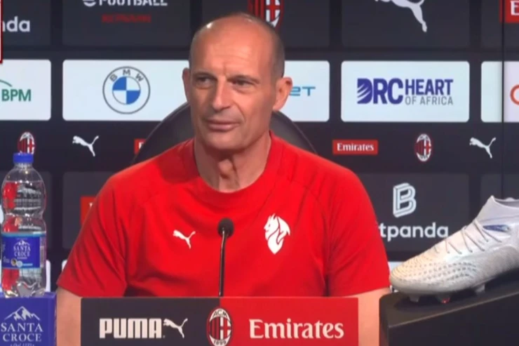 Allegri in conferenza stampa