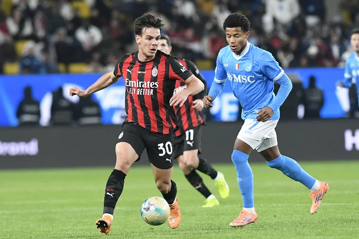 Ardon Jashari in campo contro il Napoli