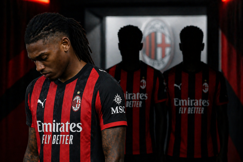 Leao lascia il Milan, direzione Manchester United