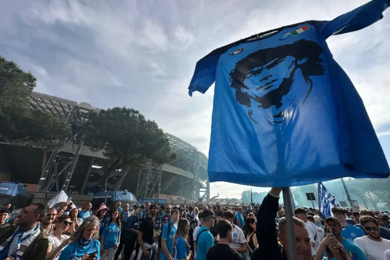 Stadio Diego Armando Maradona, teatro della sfida Napoli-Milan con Hojlund in dubbio