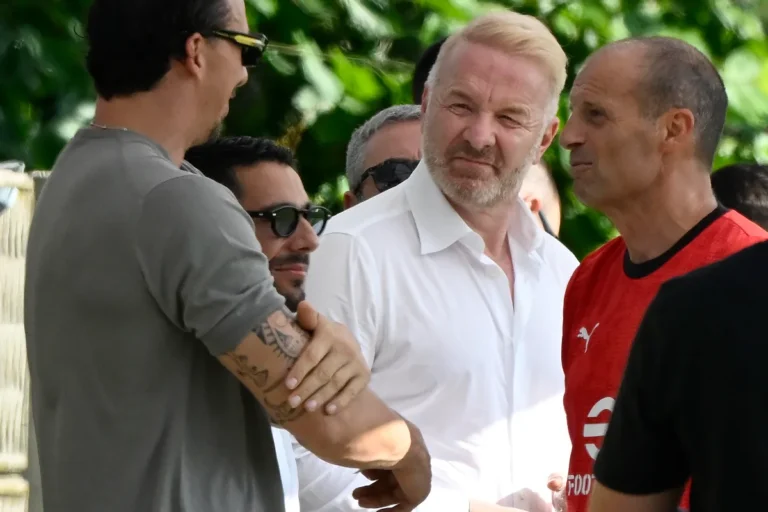 Allegri con la dirigenza del Milan: Nkunku in partenza?