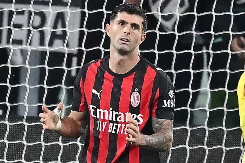 Christian Pulisic in campo