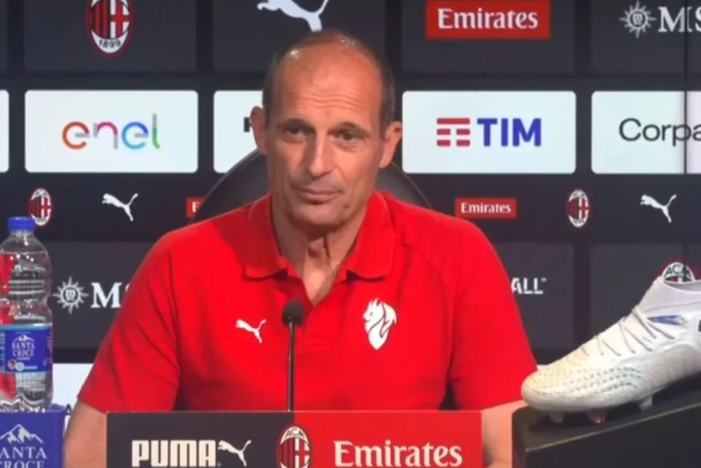 Allegri in conferenza stampa pre Milan-Cagliari.