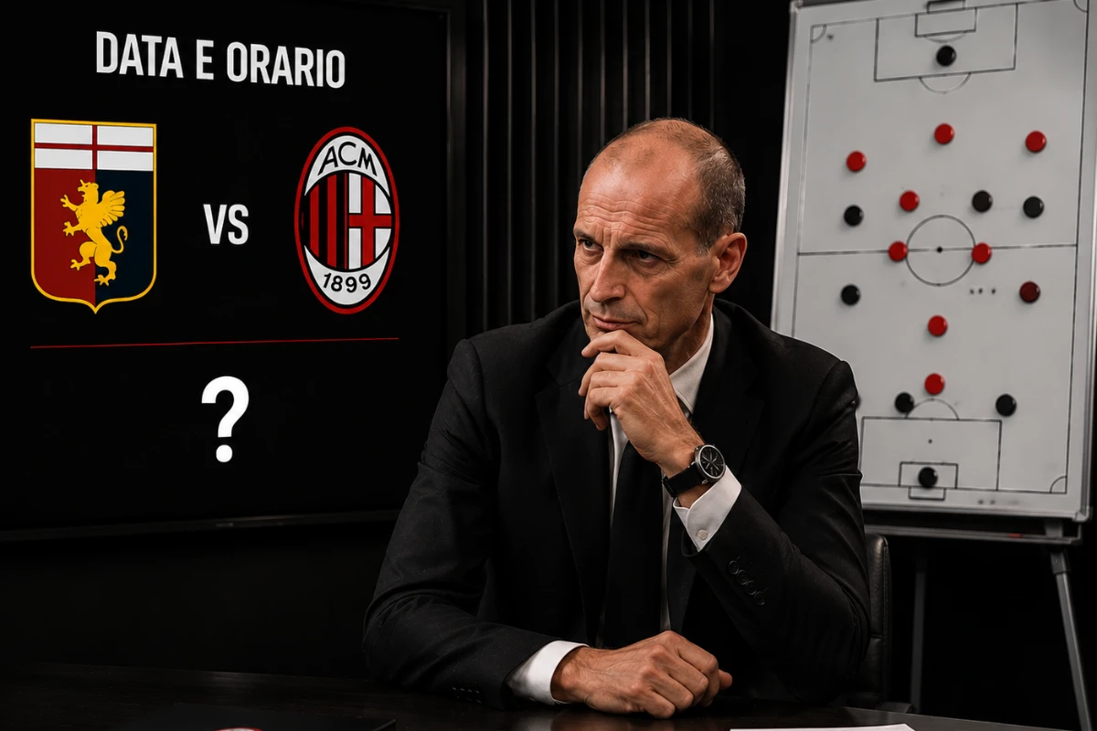 Genoa-Milan, data incerta ma Allegri a lavoro: le possibili scelte
