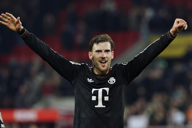 Leon Goretzka in maglia Bayern Monaco