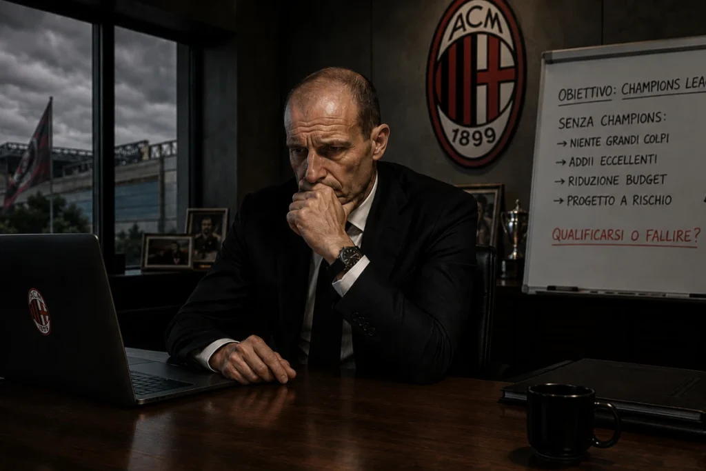 Massimiliano Allegri studia le prossime mosse