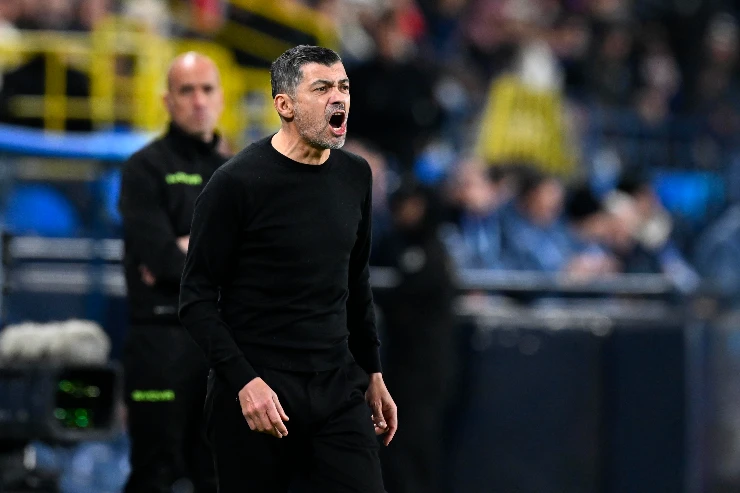 Sergio Conceicao, allenatore dell'Al-Ittihad, nel corso della sua esperienza alla guida del Milan