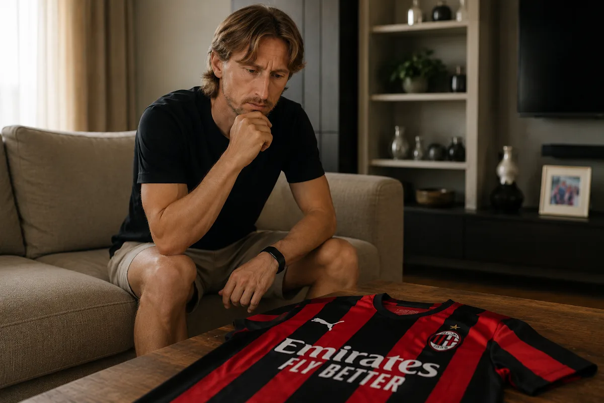 Milan, Modric ha deciso il suo futuro: seguirà il consiglio della famiglia