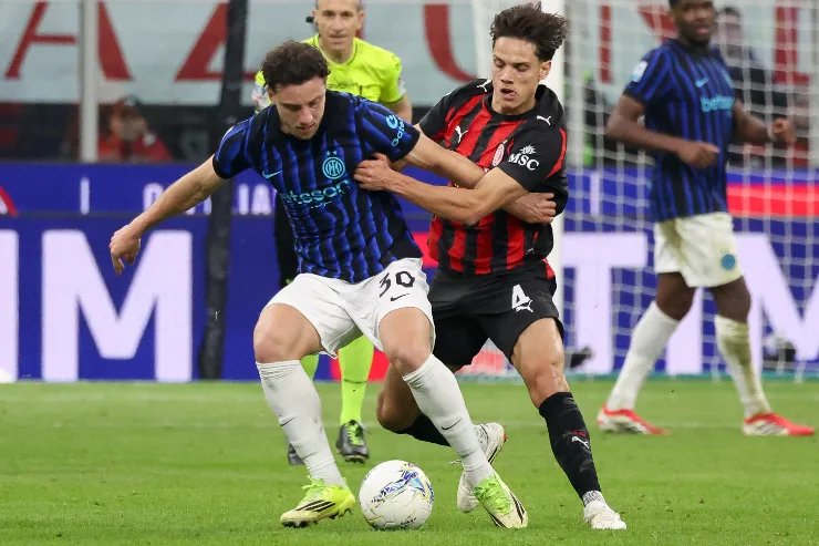 Samuele Ricci in campo