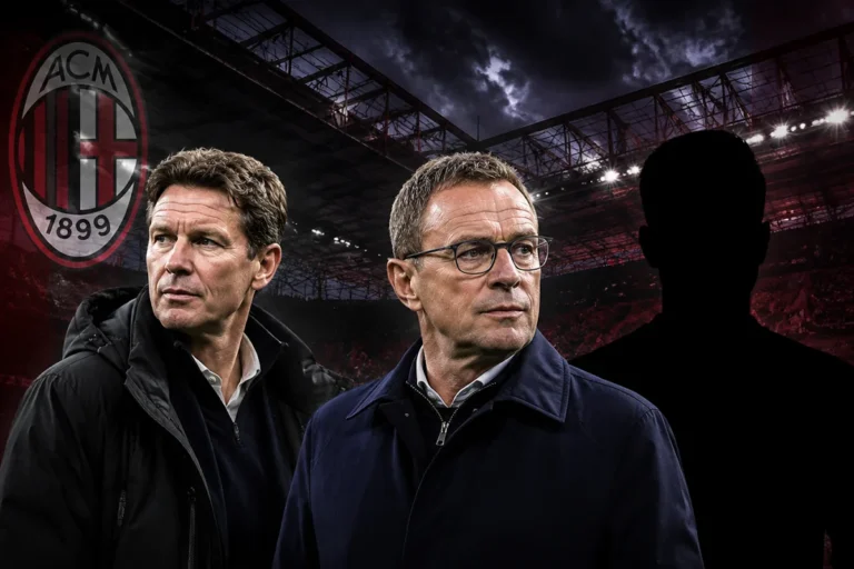 Glasner e Rangnick allo stadio San Siro, candidati per la panchina del Milan