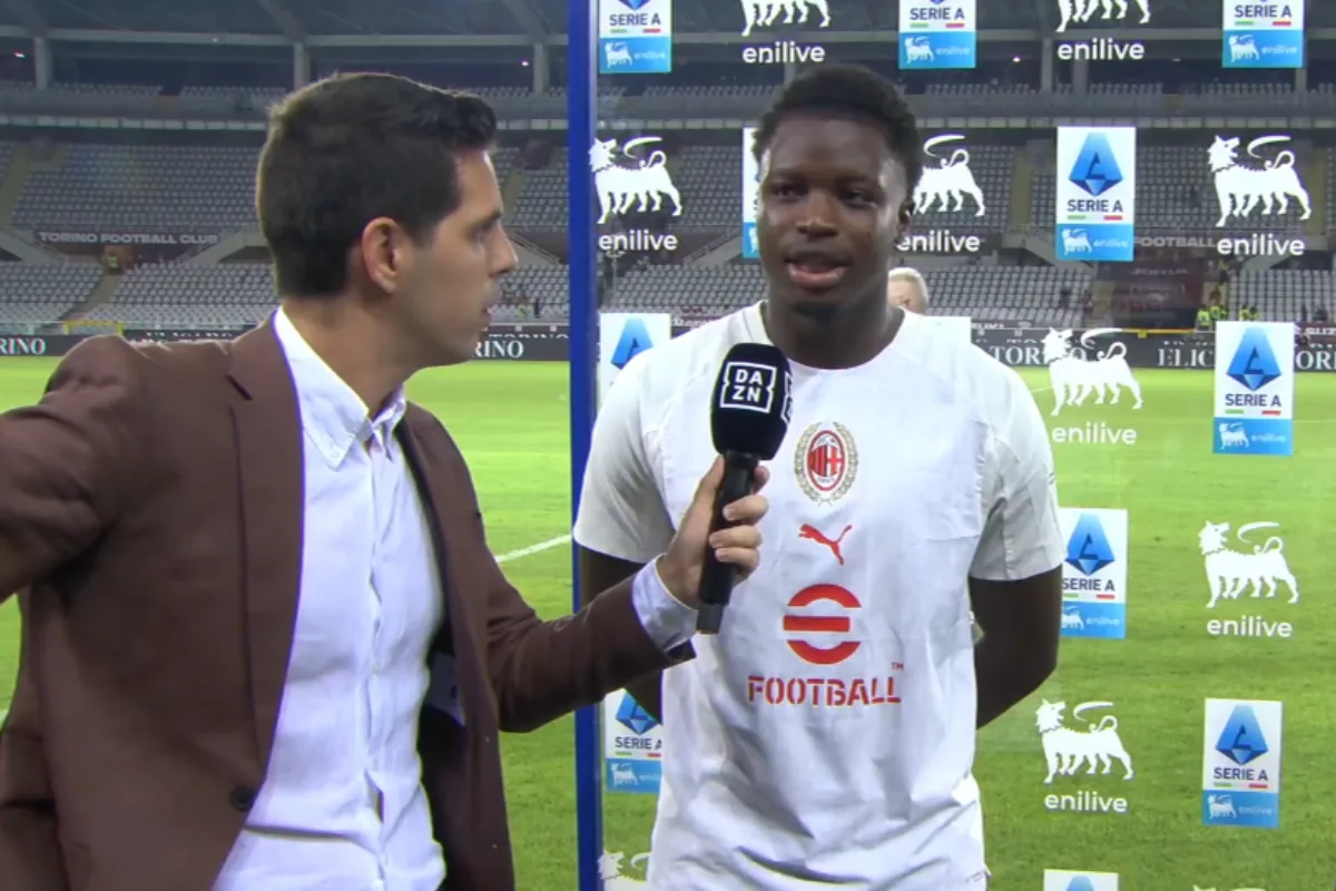 Cisse da brividi, che commento al suo primo gol con il Milan: avete sentito?